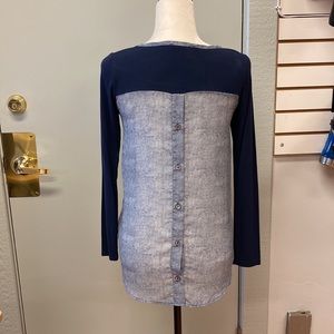 Loveappella Navy Blue Top - S